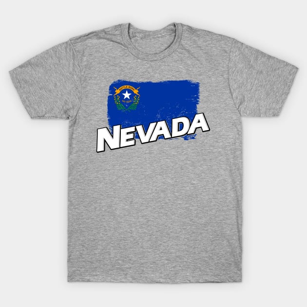 Nevada flag T-Shirt by PVVD